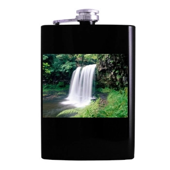 Waterfalls Hip Flask