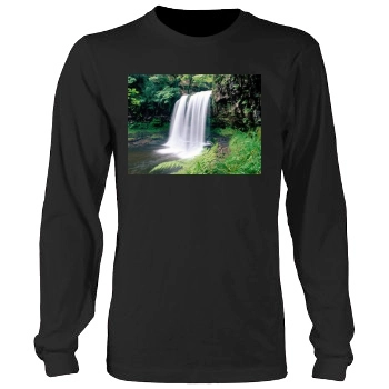 Waterfalls Men's Heavy Long Sleeve TShirt