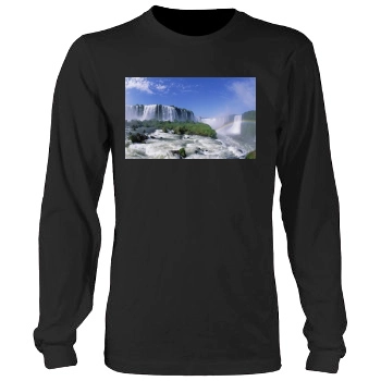 Waterfalls Men's Heavy Long Sleeve TShirt