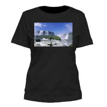 Waterfalls Women's Cut T-Shirt