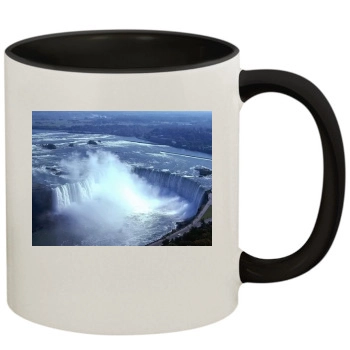 Waterfalls 11oz Colored Inner & Handle Mug