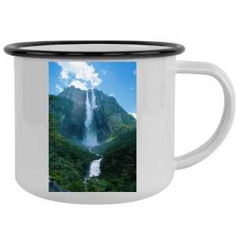 Waterfalls Camping Mug