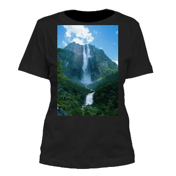 Waterfalls Women's Cut T-Shirt