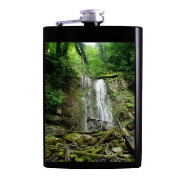 Waterfalls Hip Flask