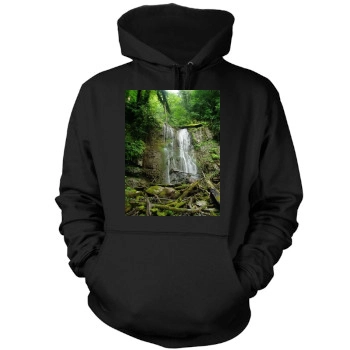 Waterfalls Mens Pullover Hoodie Sweatshirt