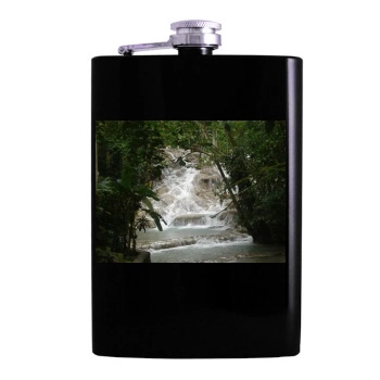 Waterfalls Hip Flask