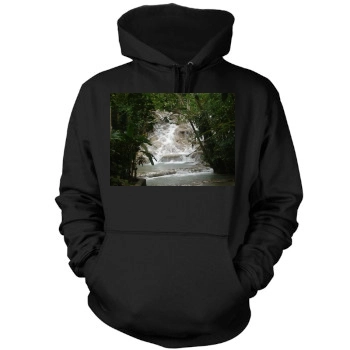 Waterfalls Mens Pullover Hoodie Sweatshirt