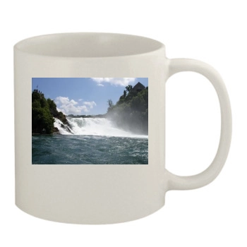 Waterfalls 11oz White Mug