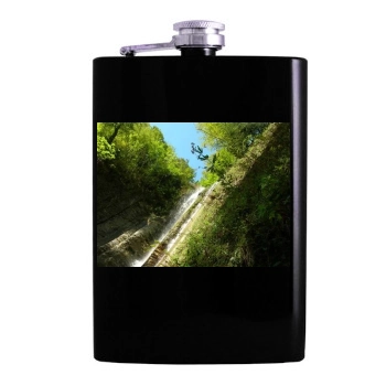 Waterfalls Hip Flask