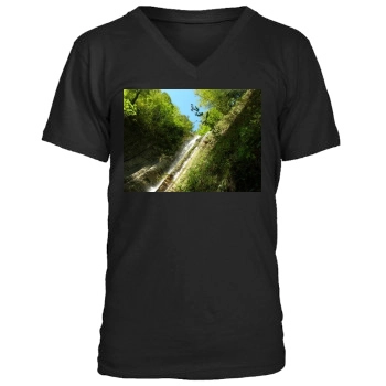 Waterfalls Men's V-Neck T-Shirt