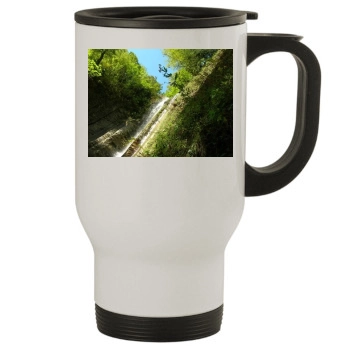 Waterfalls Stainless Steel Travel Mug