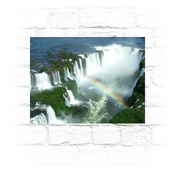 Waterfalls Metal Wall Art