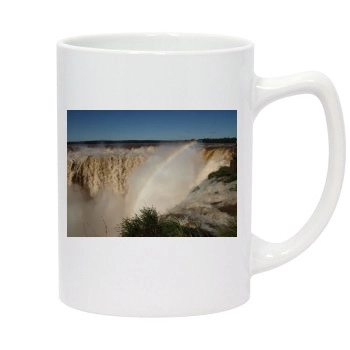 Waterfalls 14oz White Statesman Mug