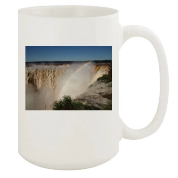 Waterfalls 15oz White Mug