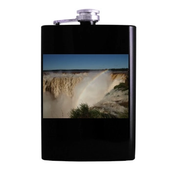 Waterfalls Hip Flask