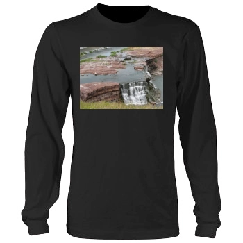 Waterfalls Men's Heavy Long Sleeve TShirt