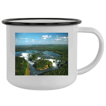 Waterfalls Camping Mug