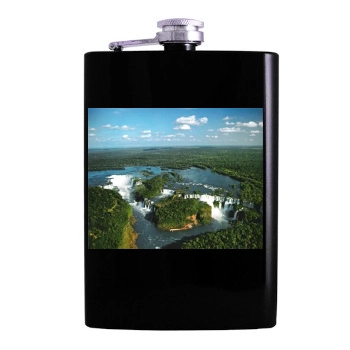 Waterfalls Hip Flask