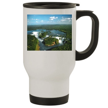 Waterfalls Stainless Steel Travel Mug