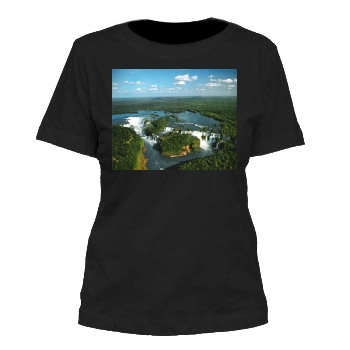 Waterfalls Women's Cut T-Shirt