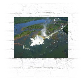 Waterfalls Metal Wall Art