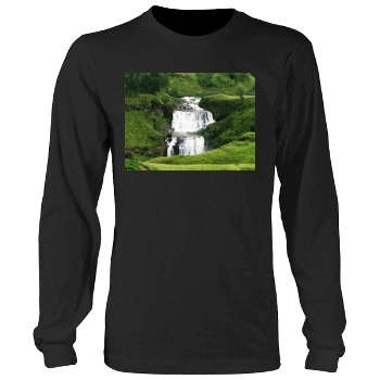 Waterfalls Men's Heavy Long Sleeve TShirt