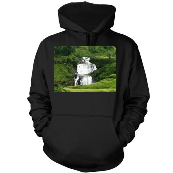 Waterfalls Mens Pullover Hoodie Sweatshirt