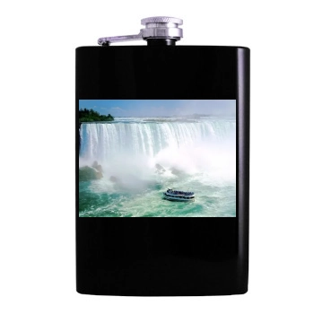 Waterfalls Hip Flask