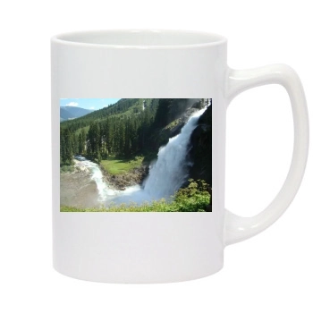 Waterfalls 14oz White Statesman Mug