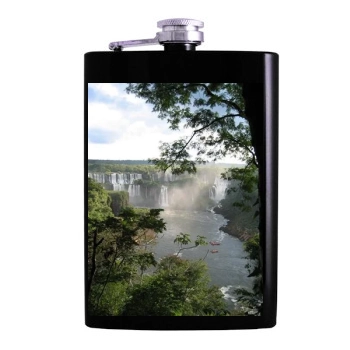 Waterfalls Hip Flask