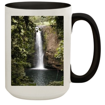 Waterfalls 15oz Colored Inner & Handle Mug