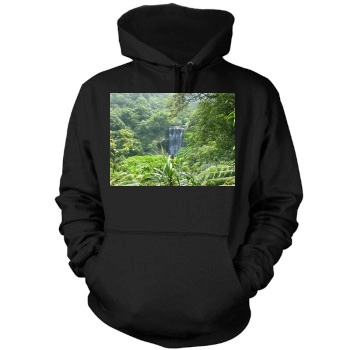 Waterfalls Mens Pullover Hoodie Sweatshirt