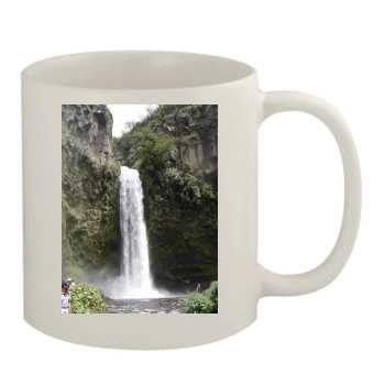 Waterfalls 11oz White Mug