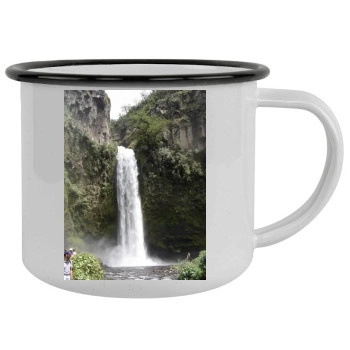 Waterfalls Camping Mug