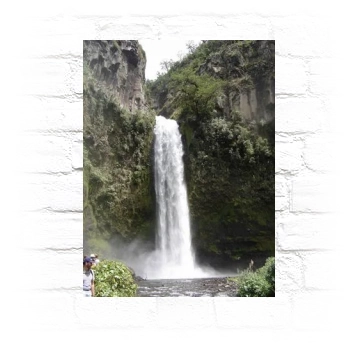 Waterfalls Metal Wall Art