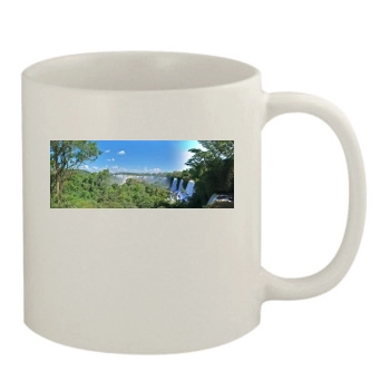 Waterfalls 11oz White Mug