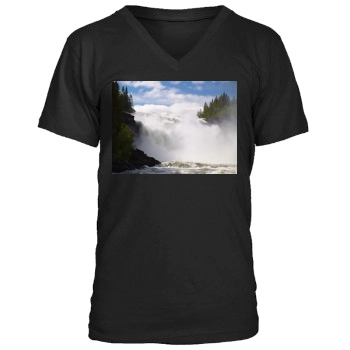 Waterfalls Men's V-Neck T-Shirt