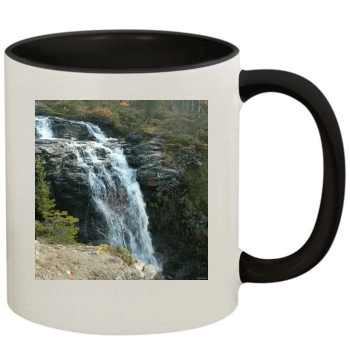 Waterfalls 11oz Colored Inner & Handle Mug