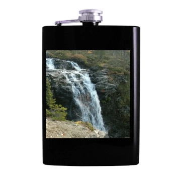 Waterfalls Hip Flask