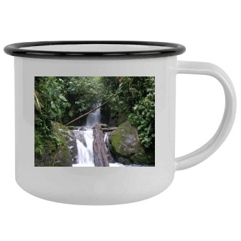 Waterfalls Camping Mug