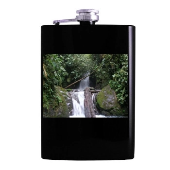 Waterfalls Hip Flask