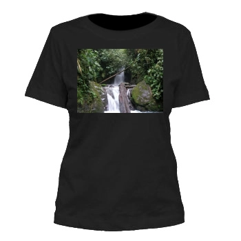 Waterfalls Women's Cut T-Shirt