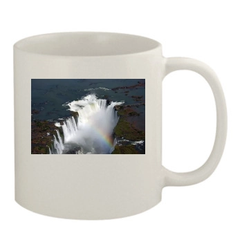 Waterfalls 11oz White Mug