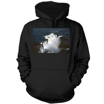 Waterfalls Mens Pullover Hoodie Sweatshirt