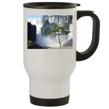 Waterfalls Stainless Steel Travel Mug