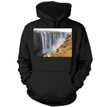 Waterfalls Mens Pullover Hoodie Sweatshirt