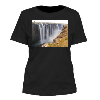 Waterfalls Women's Cut T-Shirt