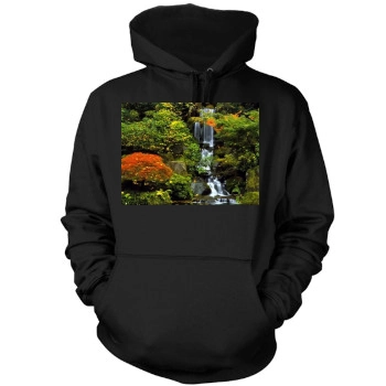 Waterfalls Mens Pullover Hoodie Sweatshirt