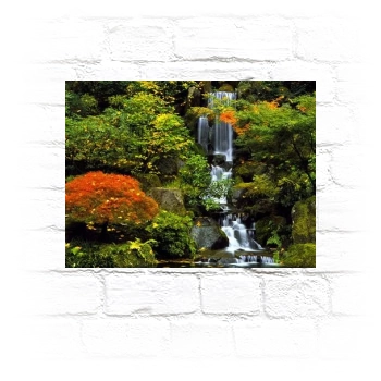 Waterfalls Metal Wall Art