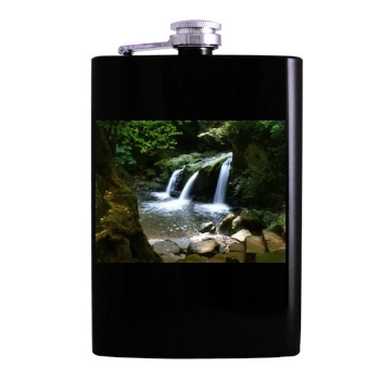 Waterfalls Hip Flask